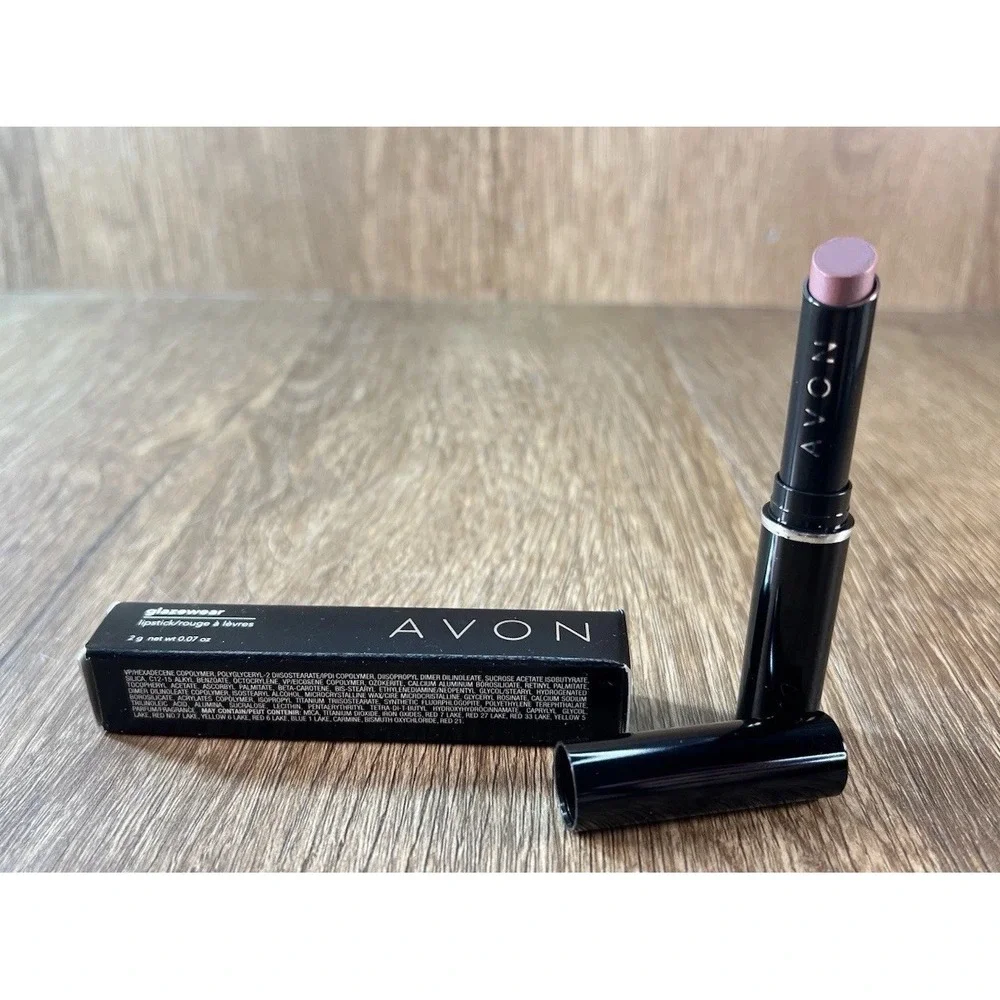 2EA Avon Glazewear Lipstick G585 Coco Rum Discontinued RARE NOS